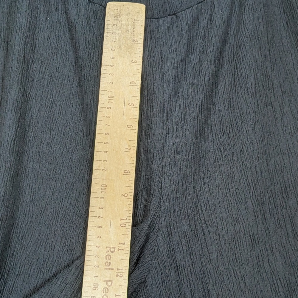 Eileen Fisher Black Wide Leg Pants - Picture 7 of 8